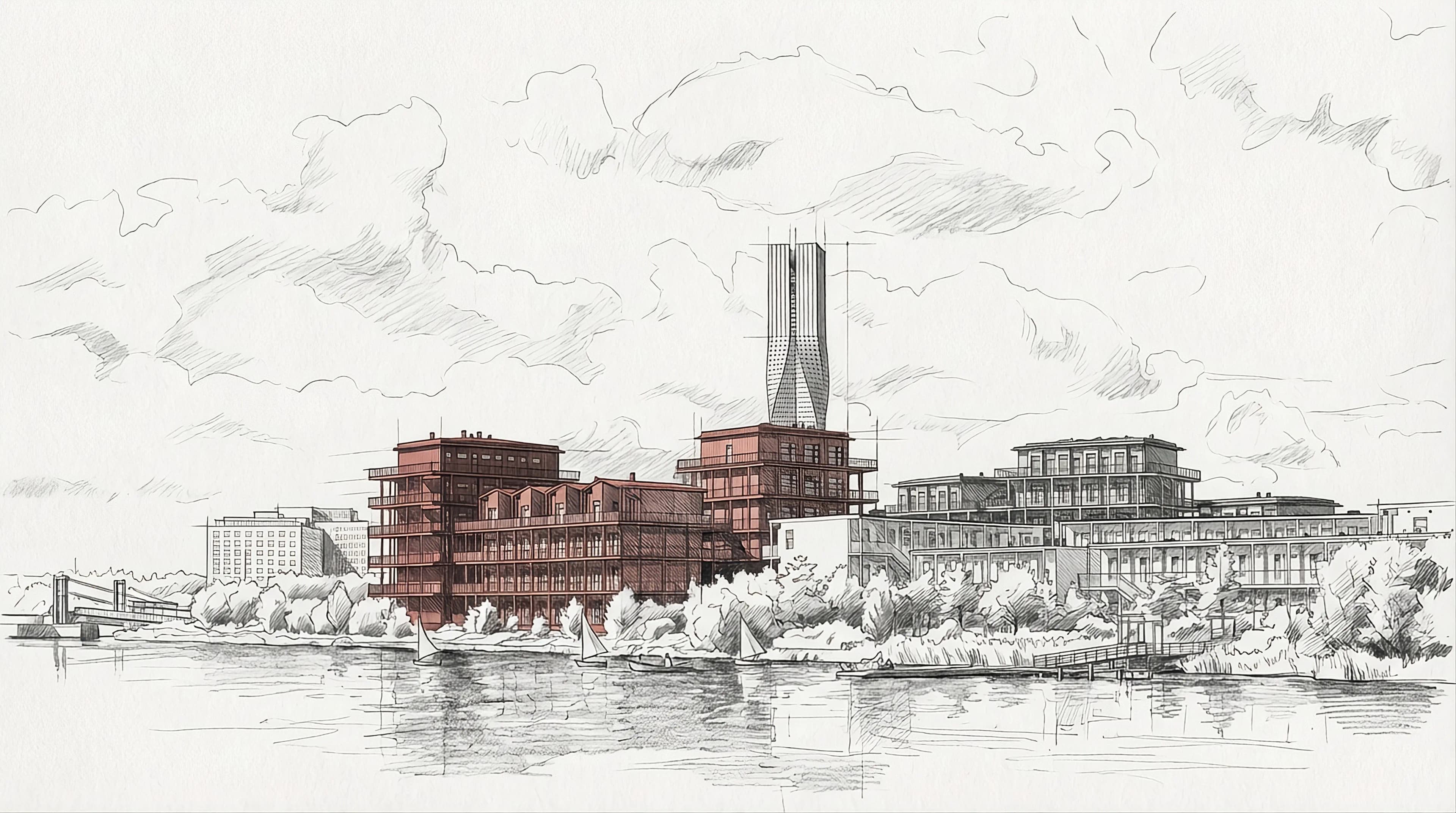 Waterfront Cabins - Hållbart träbyggande vid vattnet